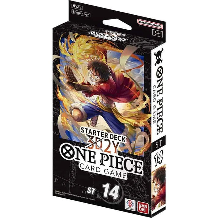 One Piece Starter Deck - ST14 - 3D2Y - BLACK