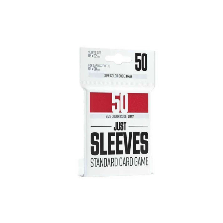 Gamegenic Just Sleeves - Standard Size - 50ct - Red