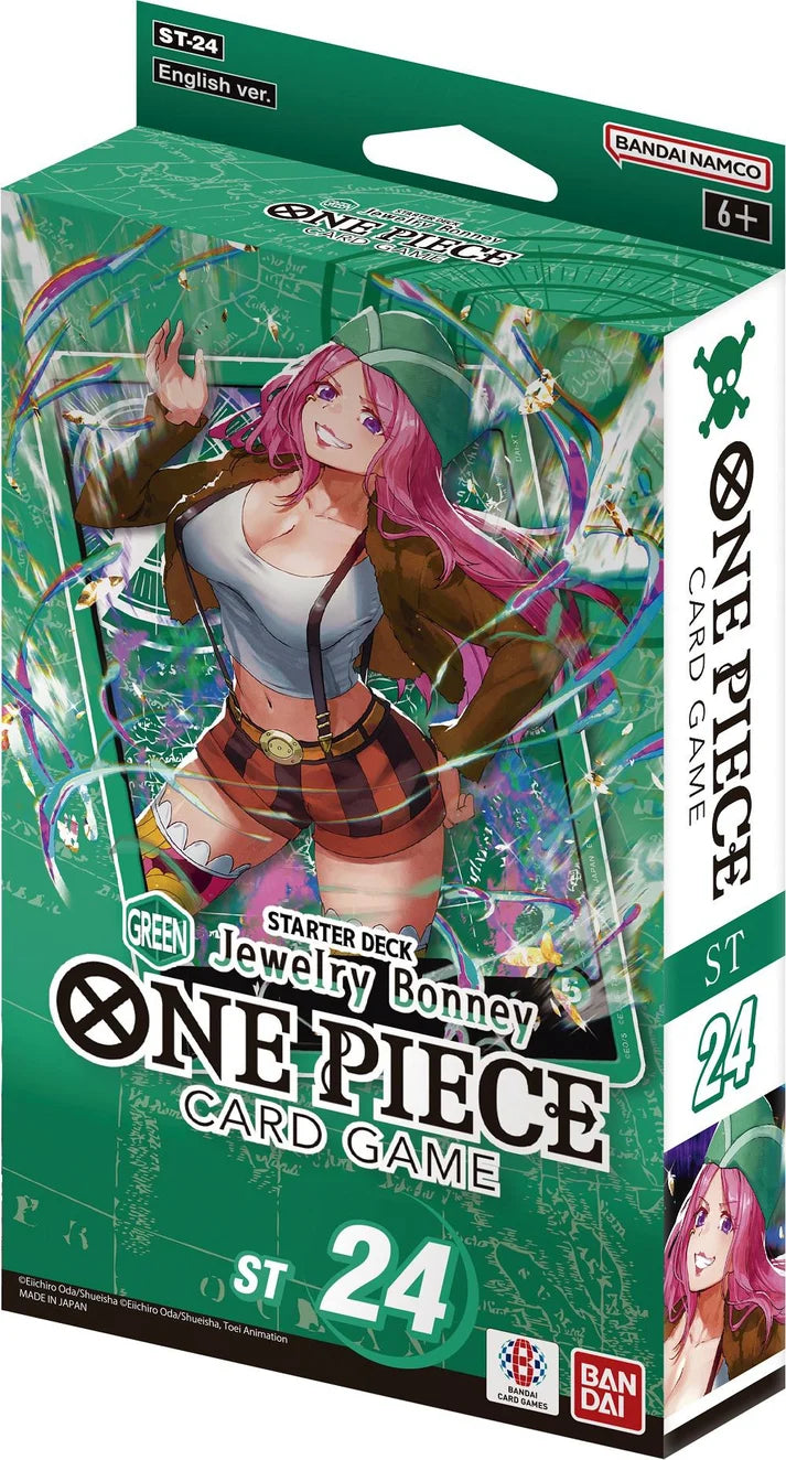 One Piece Starter Deck - ST24 - Jewelry Bonney - GREEN