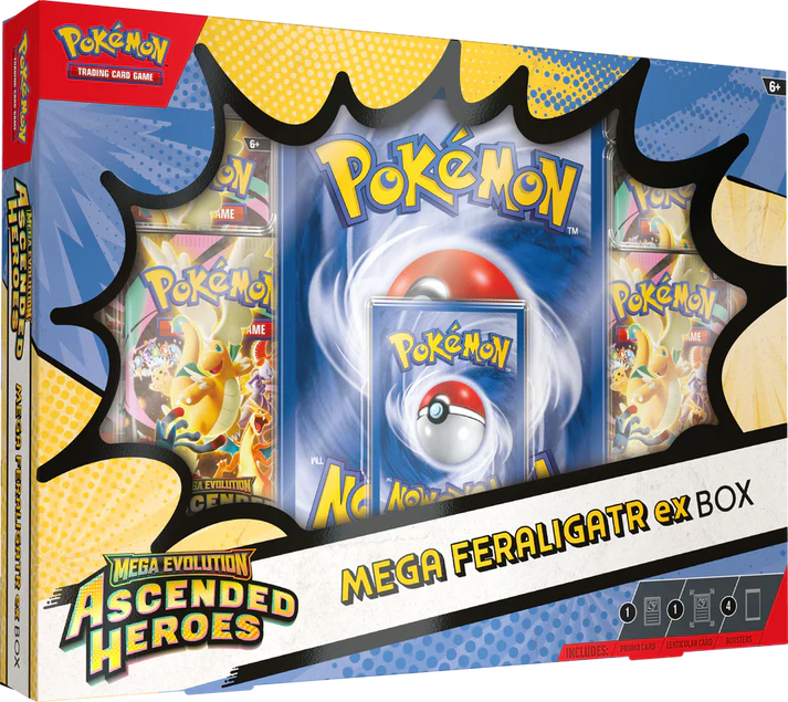 Pokémon TCG: Mega Evolution - Ascended Heroes - Mega Feraligatr