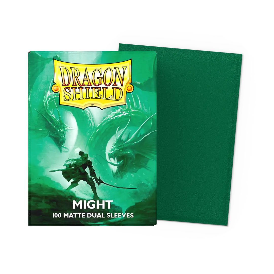 Dragon Shield Matte Dual Sleeves - Standard Size - 100ct - Might