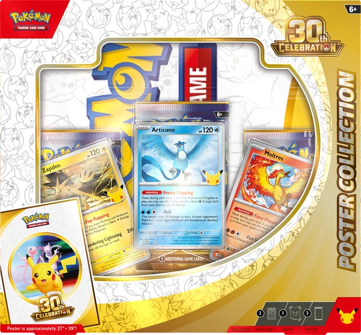 Pokémon TCG: Mega Evolution - 30th Celebration - Poster Collection