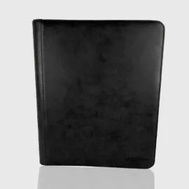 Phoenix Shield - Deluxe Toploader Zip 9-Pockets 360 Cards Black