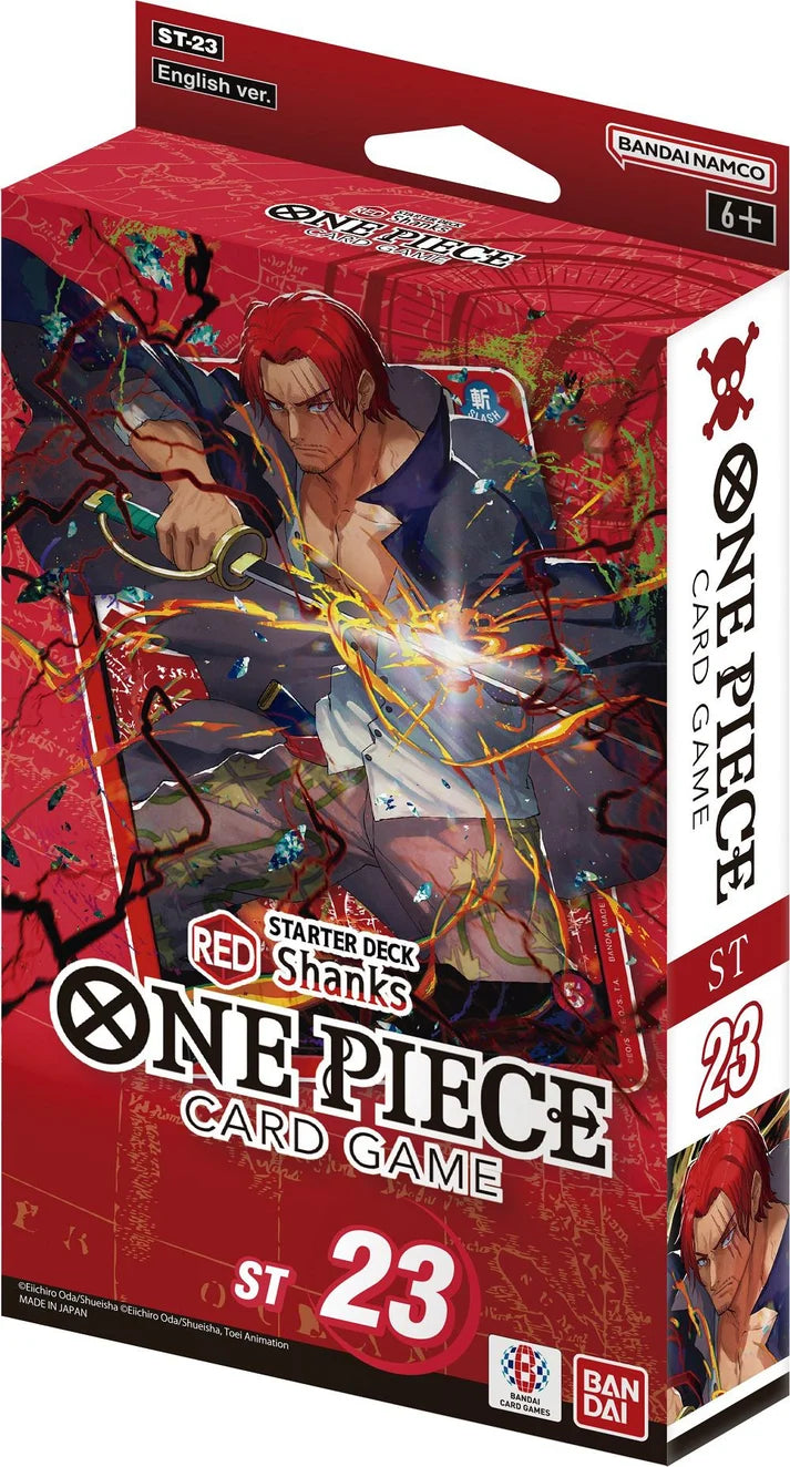 One Piece Starter Deck - ST23 - Shanks - RED