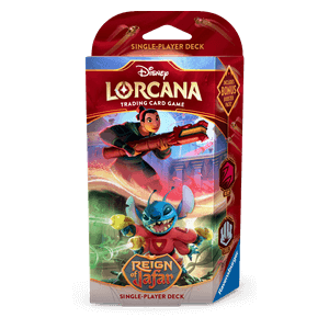 Lorcana Reign of Jafar - Ruby Steel Deck