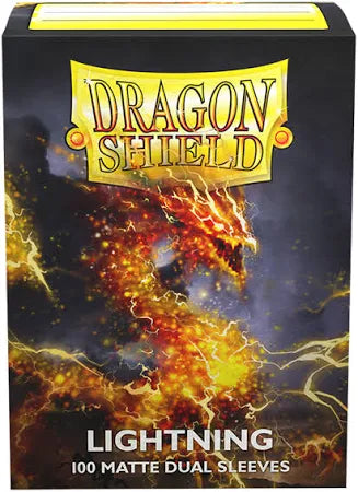 Dragon Shield Matte Dual Sleeves - Standard Size - 100ct - Lightning