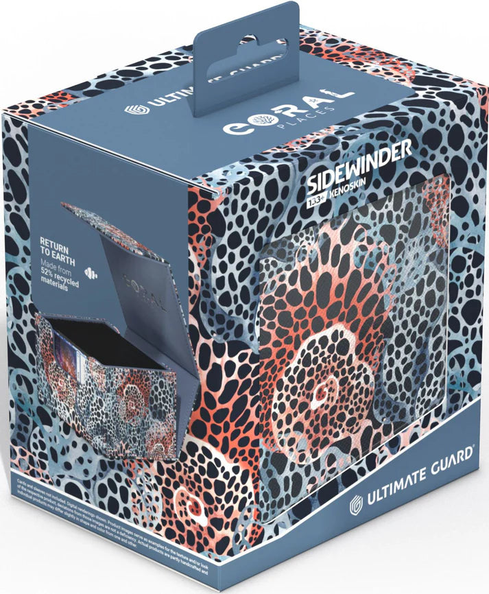 Ultimate Guard Sidewinder XenoSkin Deck Case - 133+ - Coral Places - Twilight Tide