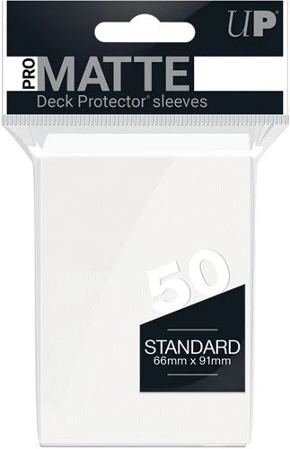 Ultra Pro Sleeves Matte Standard - White