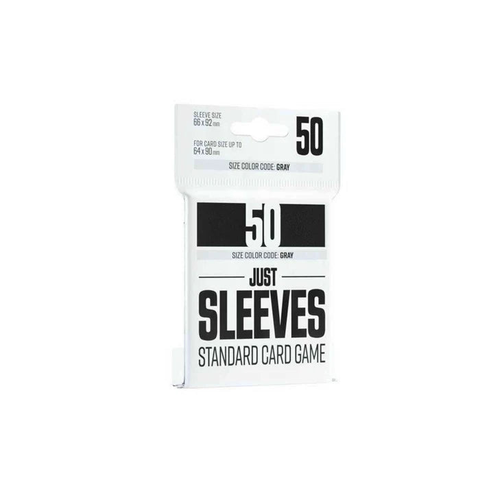 Gamegenic Just Sleeves - Standard Size - 50ct - Black