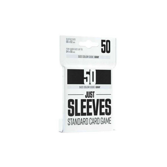 Gamegenic Just Sleeves - Standard Size - 50ct - Black
