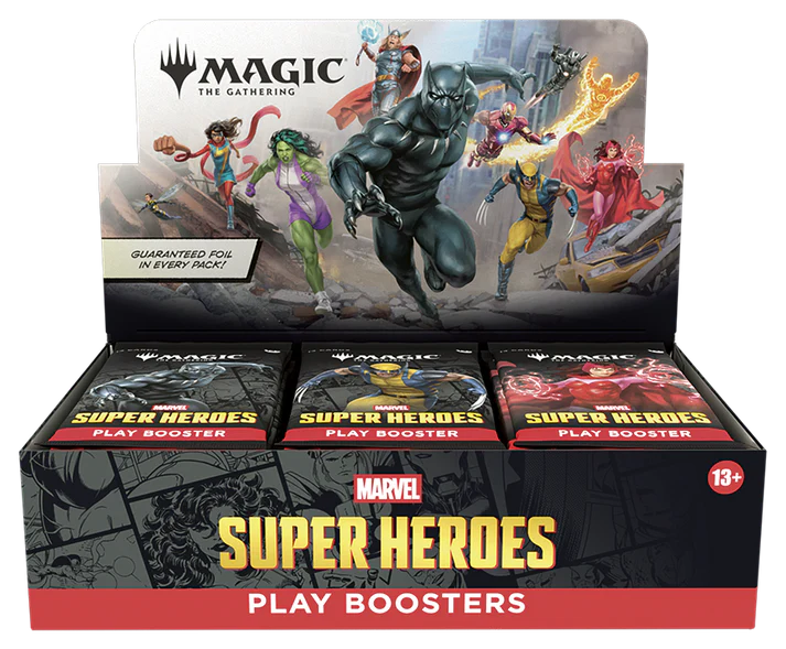 Presale - Marvel Super Heroes - Play Booster Box