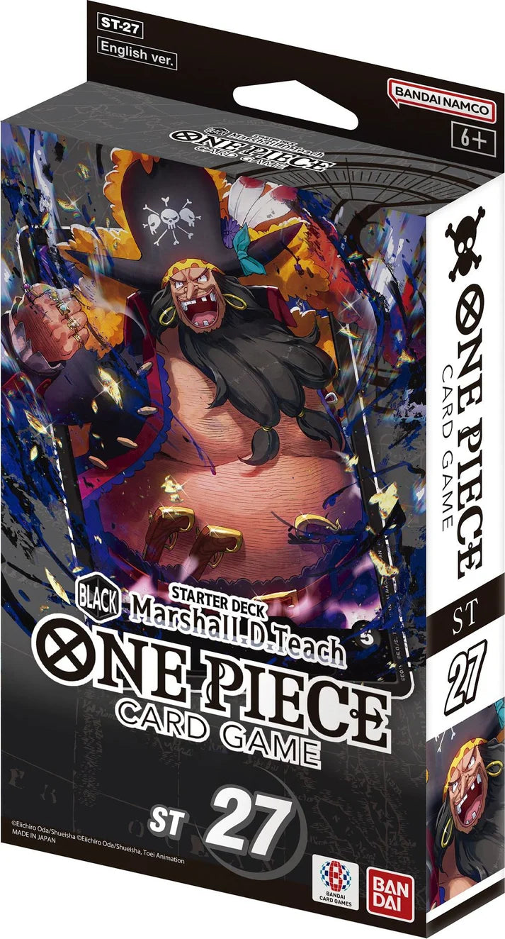One Piece Starter Deck - ST27 - Marshall.D.Teach - BLACK