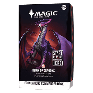 Presale - Commander: Foundations: "Reign of Dragons" Commander Deck