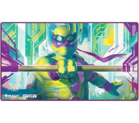 Ultimate Guard Magic: The Gathering - Teenage Mutant Ninja Turtles Stitched Edge Playmat: Blue Uncommon