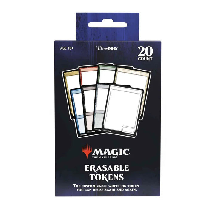 Ultra Pro Erasable Tokens - Standard Size - 20ct