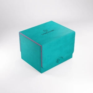 Gamegenic Sidekick XL Convertible Deck Box - 100+ - Teal/Pink