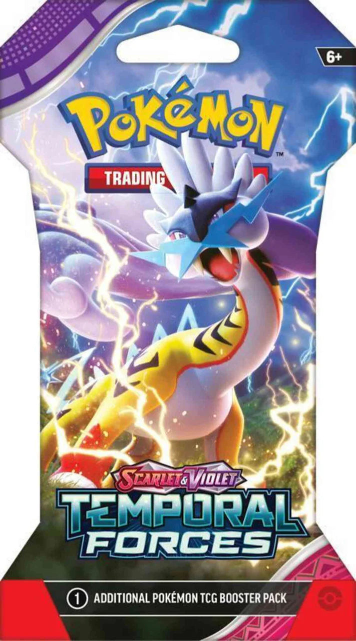 Pokémon TCG: Scarlet & Violet - Temporal Forces - Sleeved Booster Pack