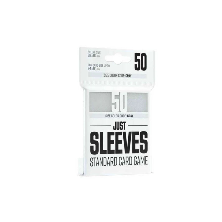 Gamegenic Just Sleeves - Standard Size - 50ct - White