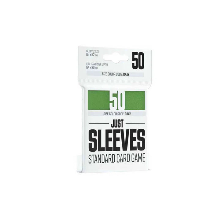 Gamegenic Just Sleeves - Standard Size - 50ct - Green