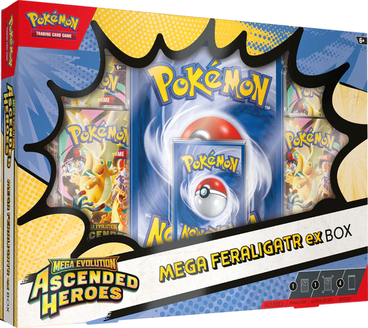 Pokémon TCG: Mega Evolution - Ascended Heroes - Mega Feraligatr