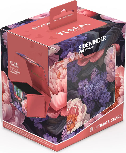 Ultimate Guard Sidewinder XenoSkin Floral Deck Case - 133+ - Vivid Field
