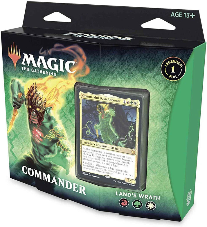 Zendikar Rising Commander - Commander Deck - Land's Wrath