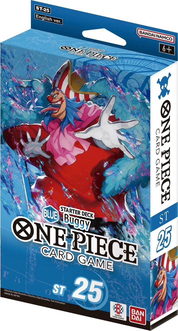One Piece Starter Deck - ST25 - Buggy - BLUE