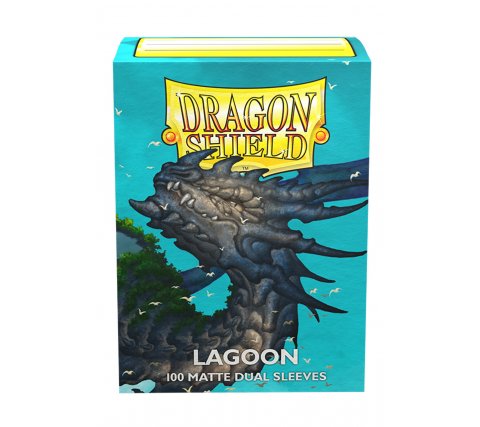 Dragon Shield Matte Dual Sleeves - Standard Size - 100ct - Lagoon