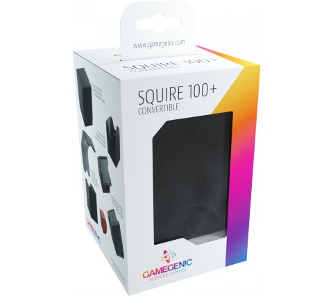 Gamegenic Squire XL Convertible Deck Box - 100+ - Black