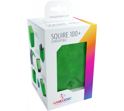 Gamegenic Squire XL Convertible Deck Box - 100+ - Green