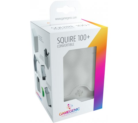 Gamegenic Squire XL Convertible Deck Box - 100+ - White