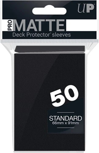 Ultra Pro Sleeves Matte Standard - Black