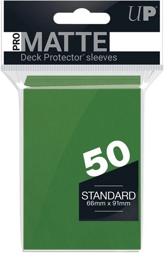 Ultra Pro Sleeves Matte Standard - Green